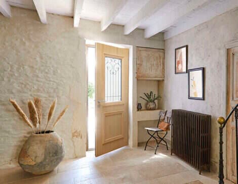 Porte d'entrée mixte