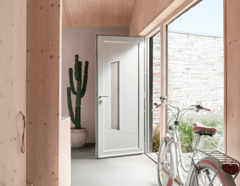 Porte d'entrée pvc