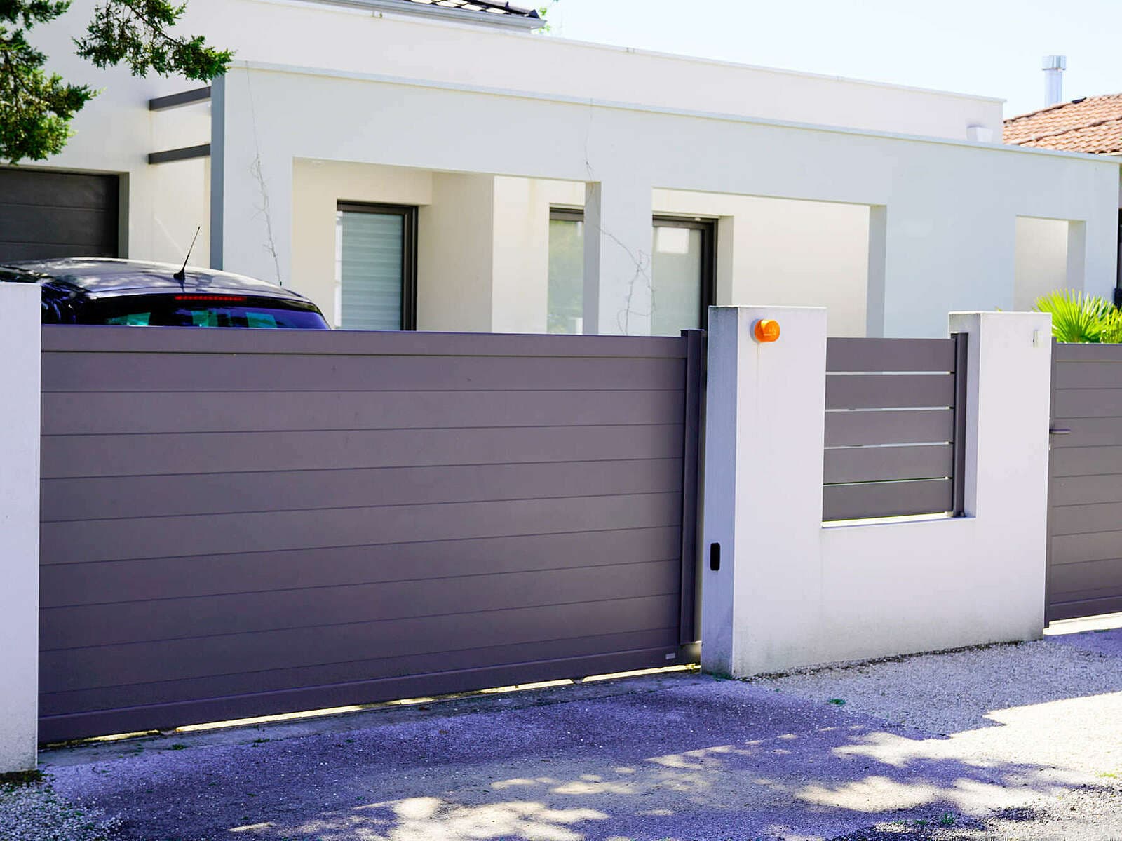 Portail et clôture en aluminium